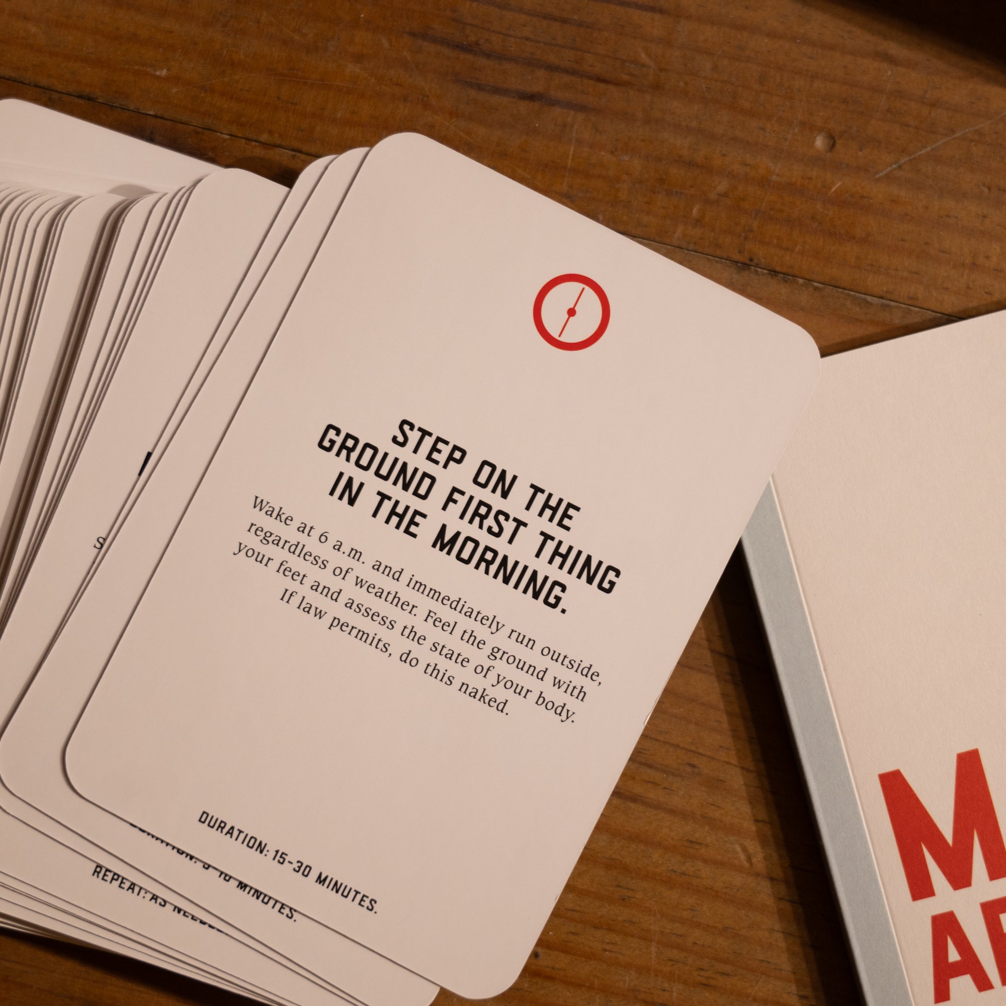 The Marina Abramović Method: Instruction cards to reboot your life