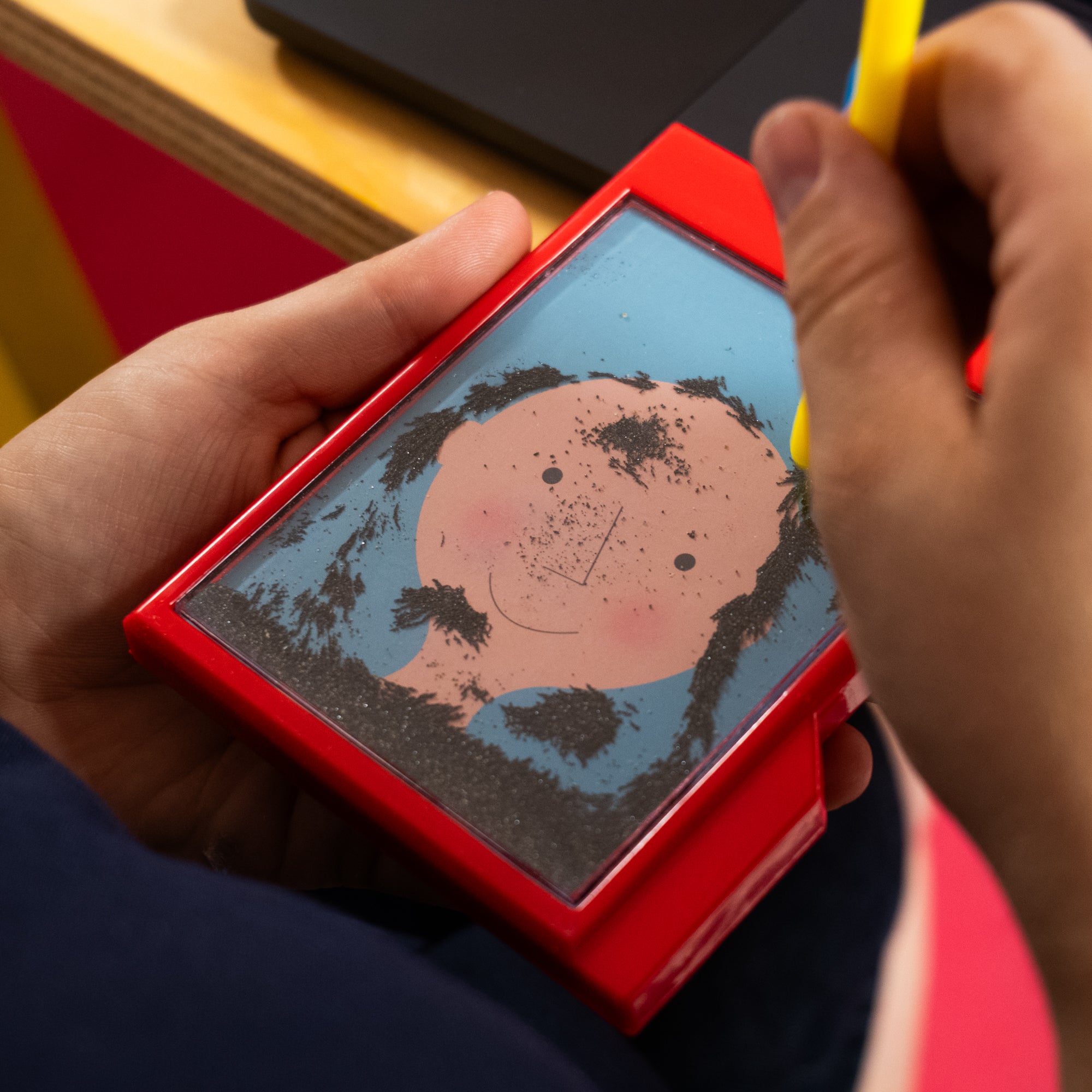 Juego magnético de cara difusa