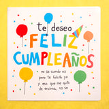 JOSEMI ONLINE | Postal "Te deseo Feliz Cumpleaños"