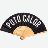 Abanico: PUTO CALOR (negro)