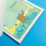 JUMBO PRESS | Bloc de notas "Don't Stress"