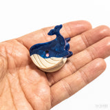 Pinza del pelo: Ballena