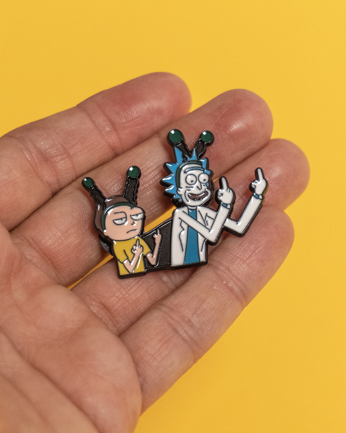 Pin Rick y Morty