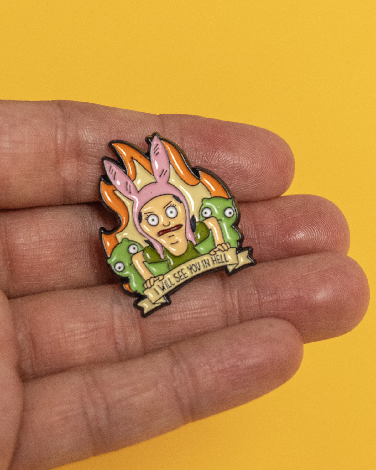 Pin Louise Belcher I Will See You in Hell