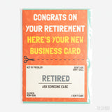Postal "Congrats on your retirement" X OHH DEER UK