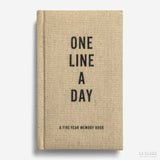 One line a day: A five-year memory book