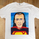 Camiseta Nicolas Cage Superman