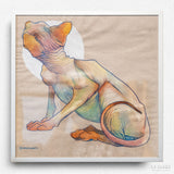 LAMASQWERTY | Original "Gato Sphynx"