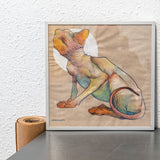 LAMASQWERTY | Original "Gato Sphynx"