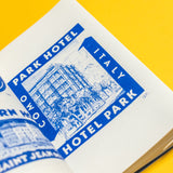 JUMBO PRESS | Hotel Labels (1902 - 1956)