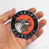 Pegatina "Library Guardian"