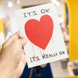 Postal "It's really OK" x DAVID SHRIGLEY