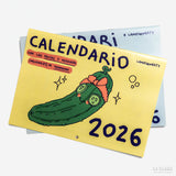 Calendario 2026 con las frutas y verduras de temporada X LAMASQWERTY