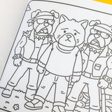 JOJO WEIRDO | Coloring Book: Escenas "cuquis" de crimen 1.