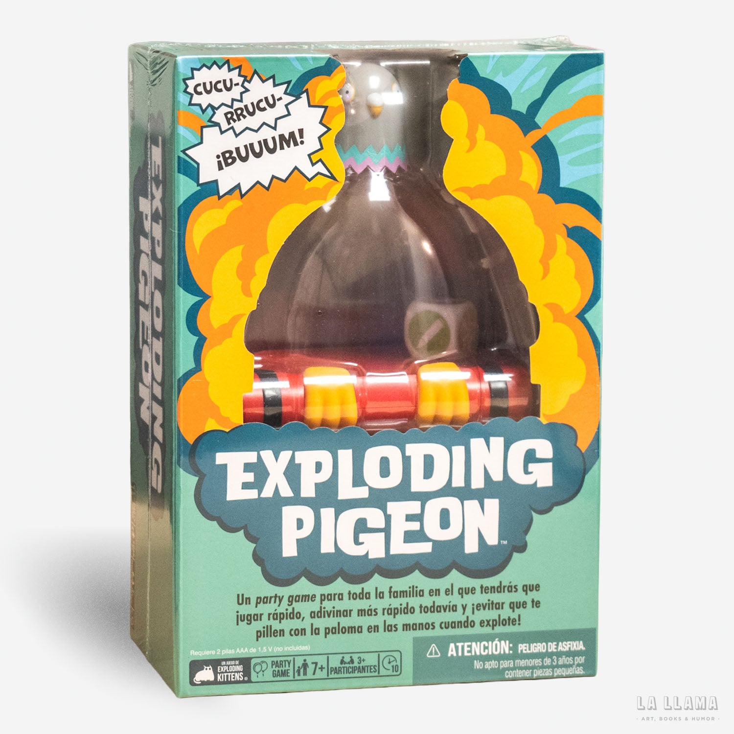 THE OATMEAL | Exploding Pigeon – La Llama Store