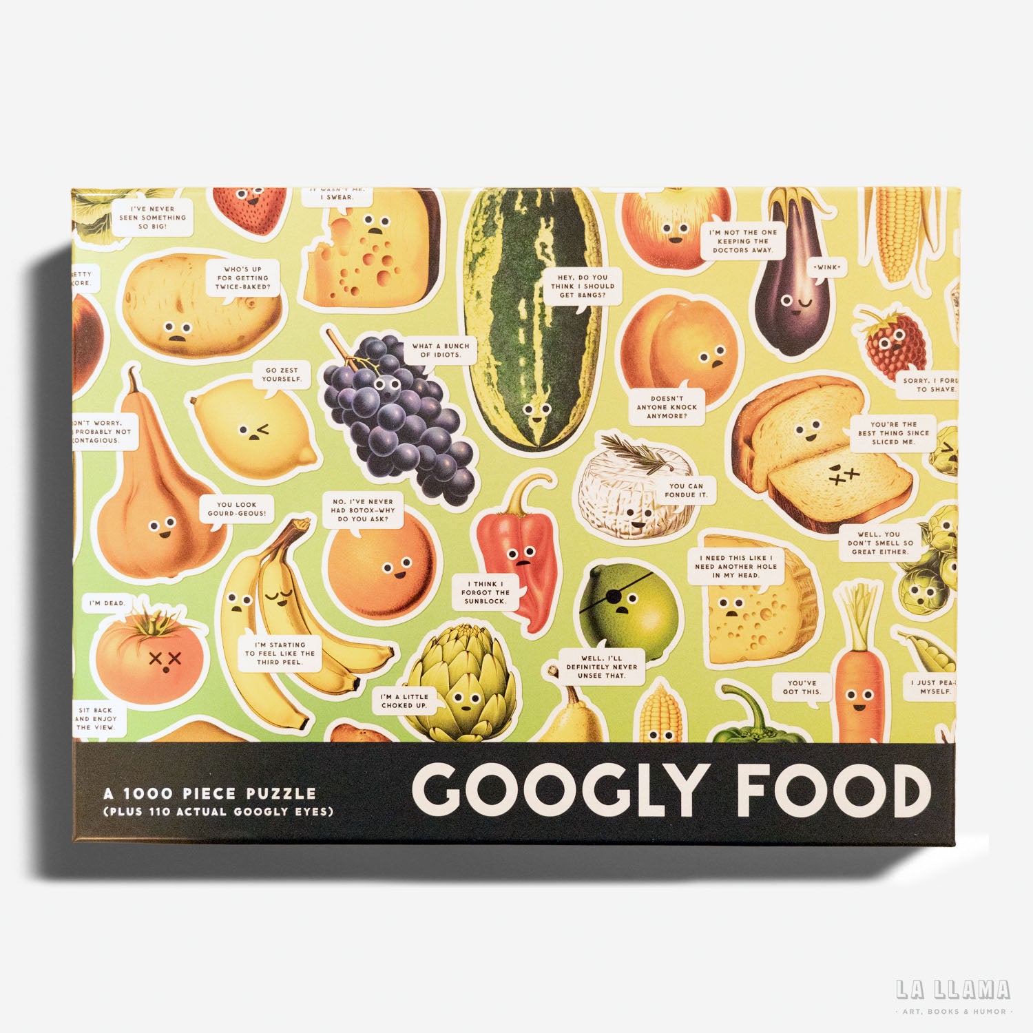 Puzzle de comida con ojitos "Googly Food"