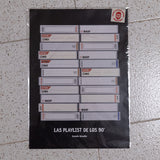 IRONIC STUDIO | Print A3 "Las playlist de los 90"