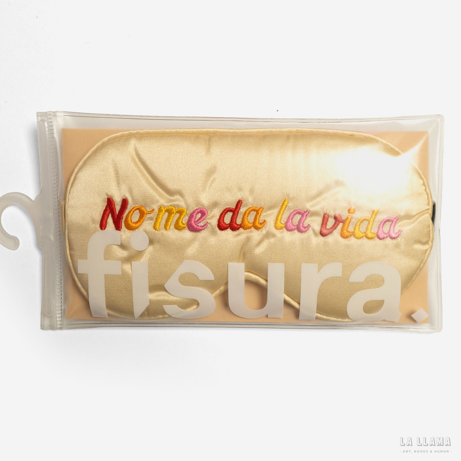 Antifaz para dormir "No me da la vida"