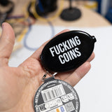 Monedero ch*ch*: "FUCKING COINS"