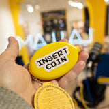 Monedero ch*ch*: "INSERT COIN"