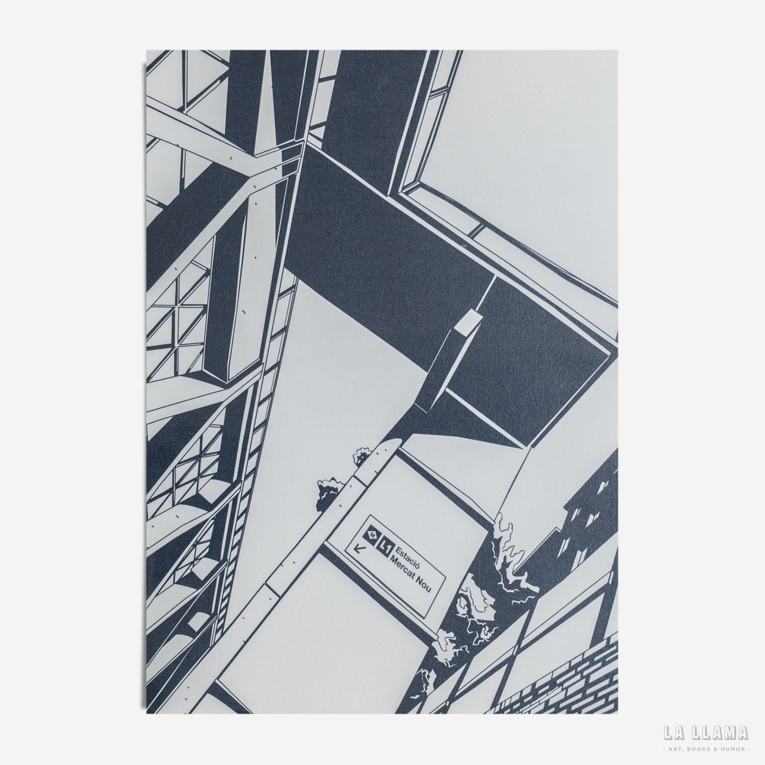 ALBERT RIPOLL | Print A4 "Mercat Nou"