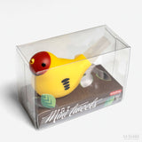 Silbato pájaro de plástico