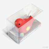 Silbato pájaro de plástico