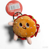 Llavero peluche hamburguesa