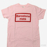 Camiseta rosa "Barcelona Mata"