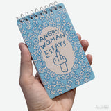 Libreta espiral "Angry Woman Essays"