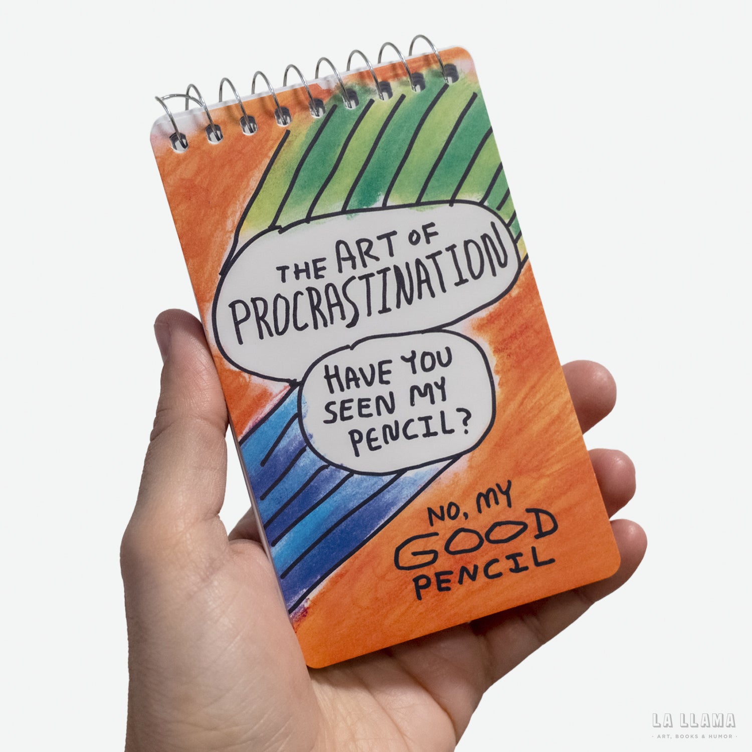 Libreta espiral: "The art of procrastination"
