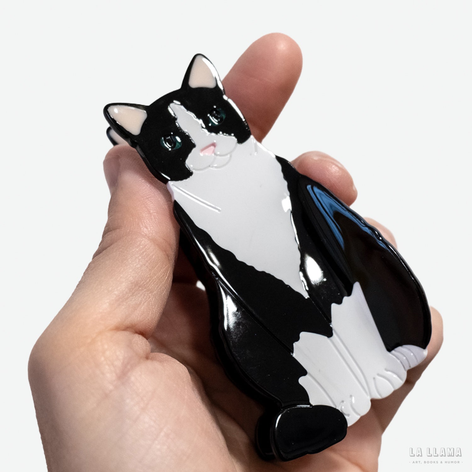 Pinza del pelo: Gato grande