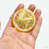 Pinza del pelo: Rodaja de limón