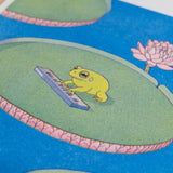 EMMA ROULETTE | Print "ranita tocando el teclado"