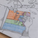 LAMASQWERTY | Original "Dibujo de habitación"