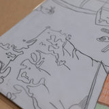 LAMASQWERTY | Original "Dibujo de habitación"