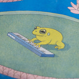 EMMA ROULETTE | Print "ranita tocando el teclado"