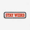 Parche "Stay Weird"