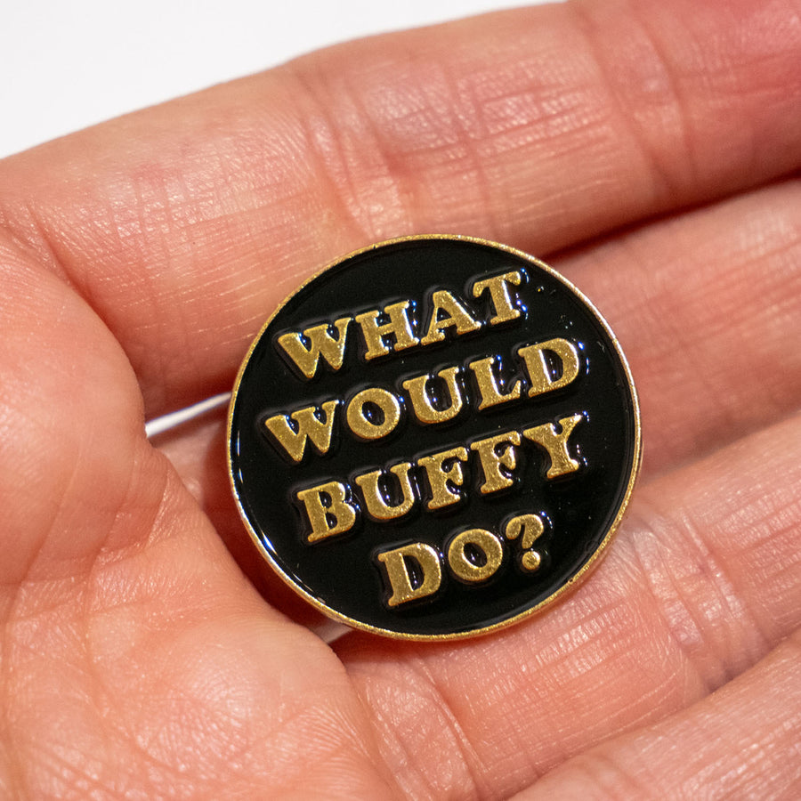 ZJXHPO „What Would Buffy Do“ Make-up-Tasche – 23.5x17 Cm, Wasserdicht, Vielseitig