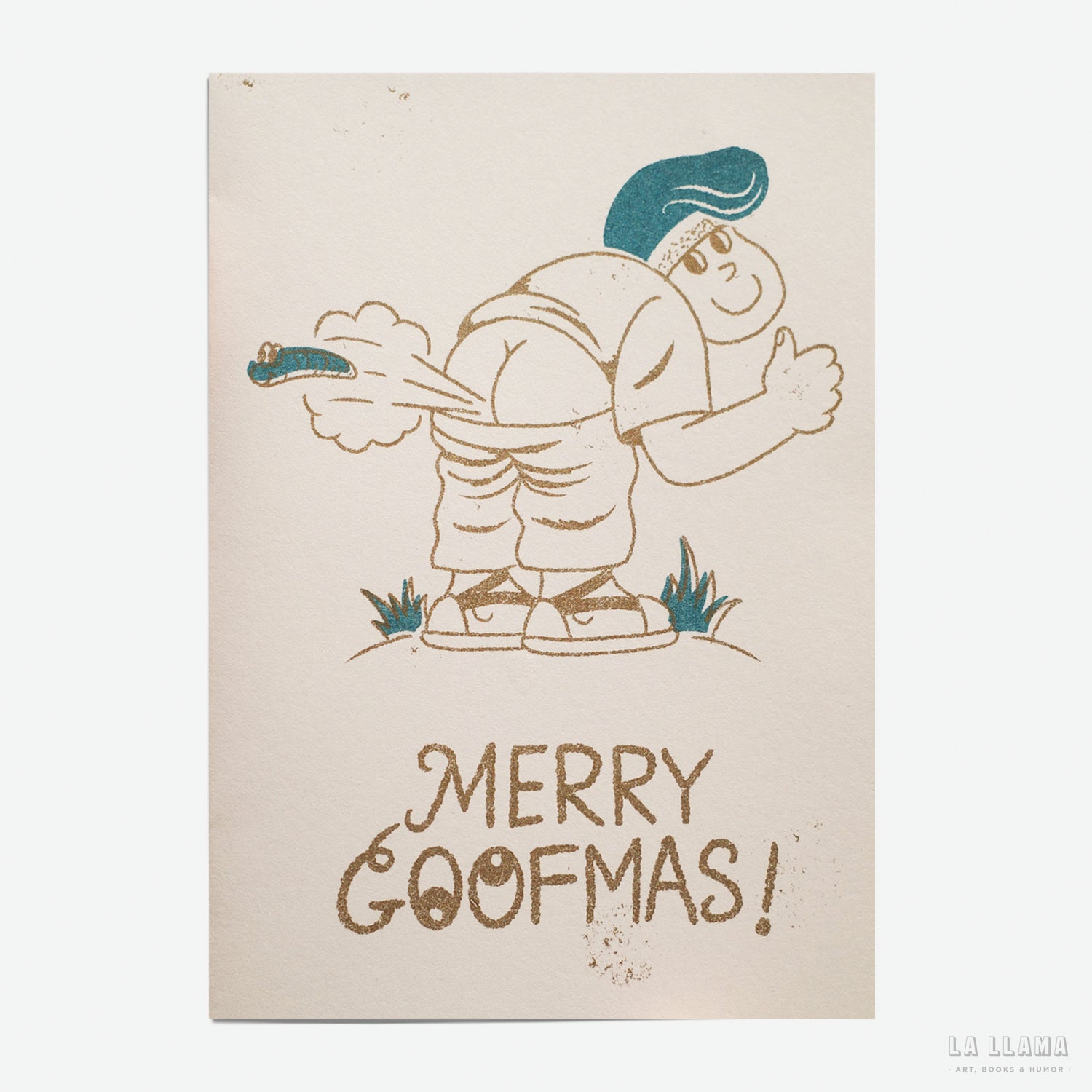 Postal "Merry Goofmas!" X DEAR GOOFS