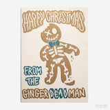 Postal "Happy Christmas From the Ginger Dead Man" X DEAR GOOFS