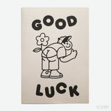 Postal "Good Luck" X DEAR GOOFS (Copia)