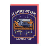 Postal "Manifesting a little nap" X OHH DEER