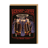 Postal "Worship Coffee The Dark Lord" X OHH DEER UK + EU