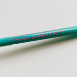 Bolígrafo "Token motivational pen: You can probably do it!"