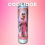 Cirio / vela de oración: Jennifer Coolidge (rosa)