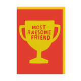 Postal "Most Awesome Friend"