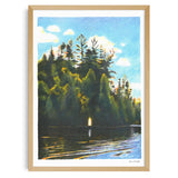KIBLIND ATELIER | Print "Falcon Lake. Charlotte Le Bon" X CLÉMENT THOBY