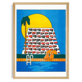 KIBLIND ATELIER | Print "Piscina La grande Motte" X MAAIKE CANNE