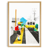KIBLIND ATELIER | Print "Tren que va a Amanohashidate " X GOO LTD